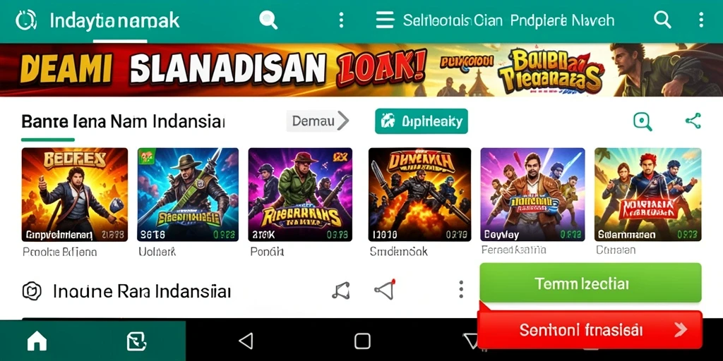 Tampilan antarmuka yang menarik dan mudah dinavigasi.