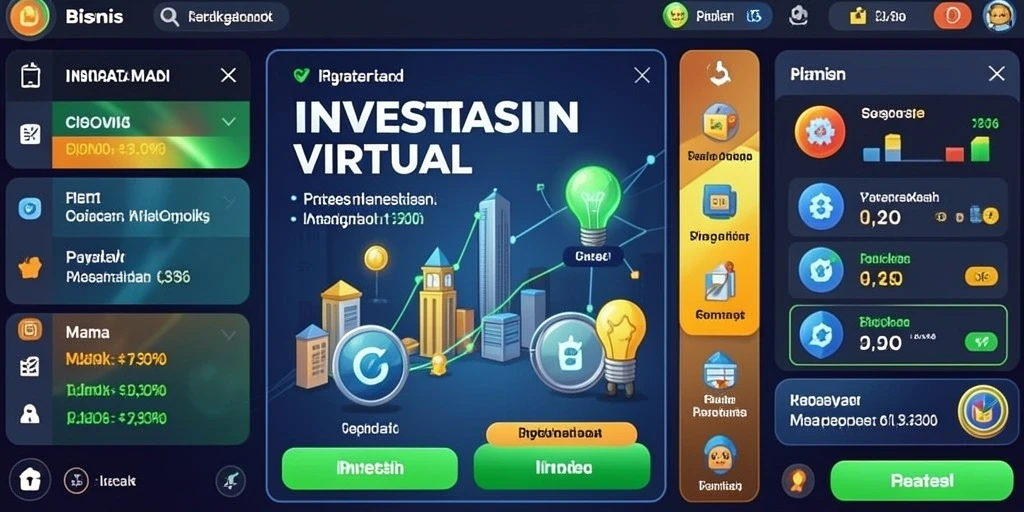 Tampilan antarmuka aplikasi yang menarik dan user-friendly.