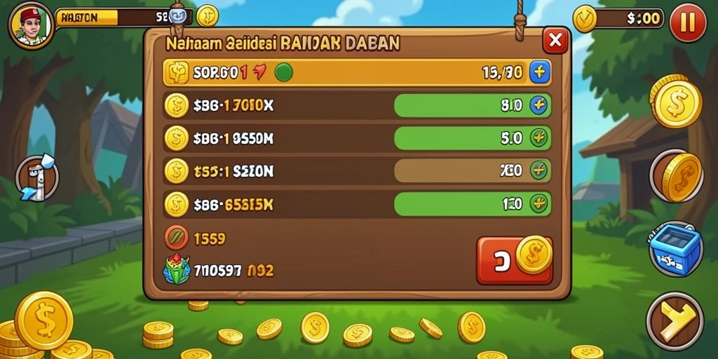 Tampilan antarmuka FUNPARI yang menarik dan interaktif.