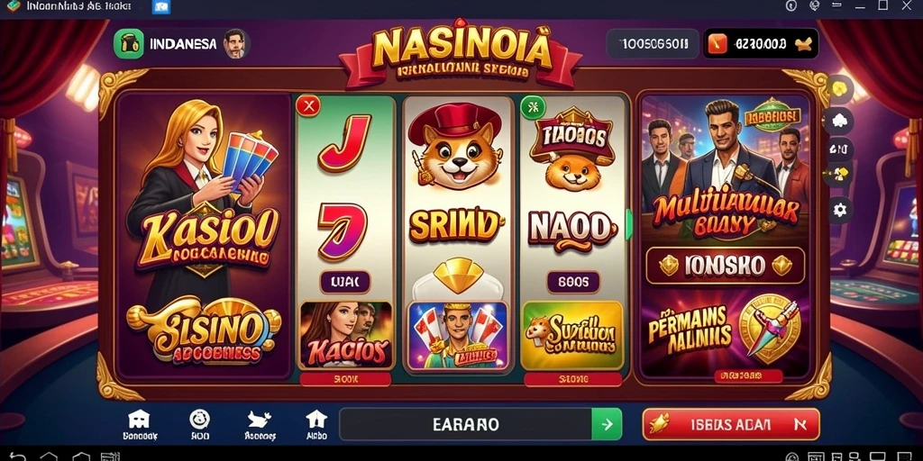 Gambar antarmuka utama GACOR668 yang menarik.
