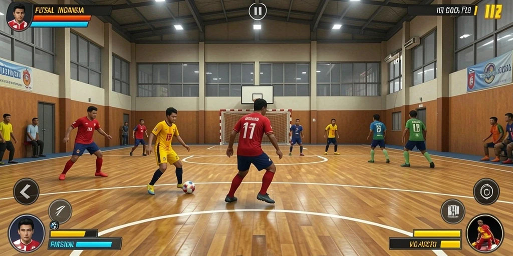 Tampilan antarmuka utama NESIAFUN yang menarik.