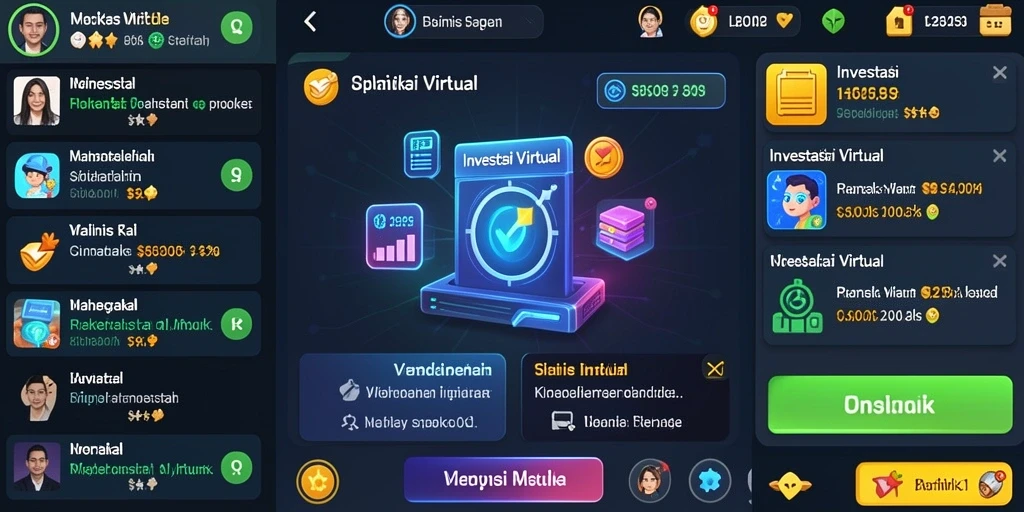 Tampilan awal yang menarik dan user-friendly.