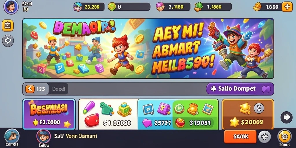 Tampilan awal game WE878 yang menarik dan penuh warna.